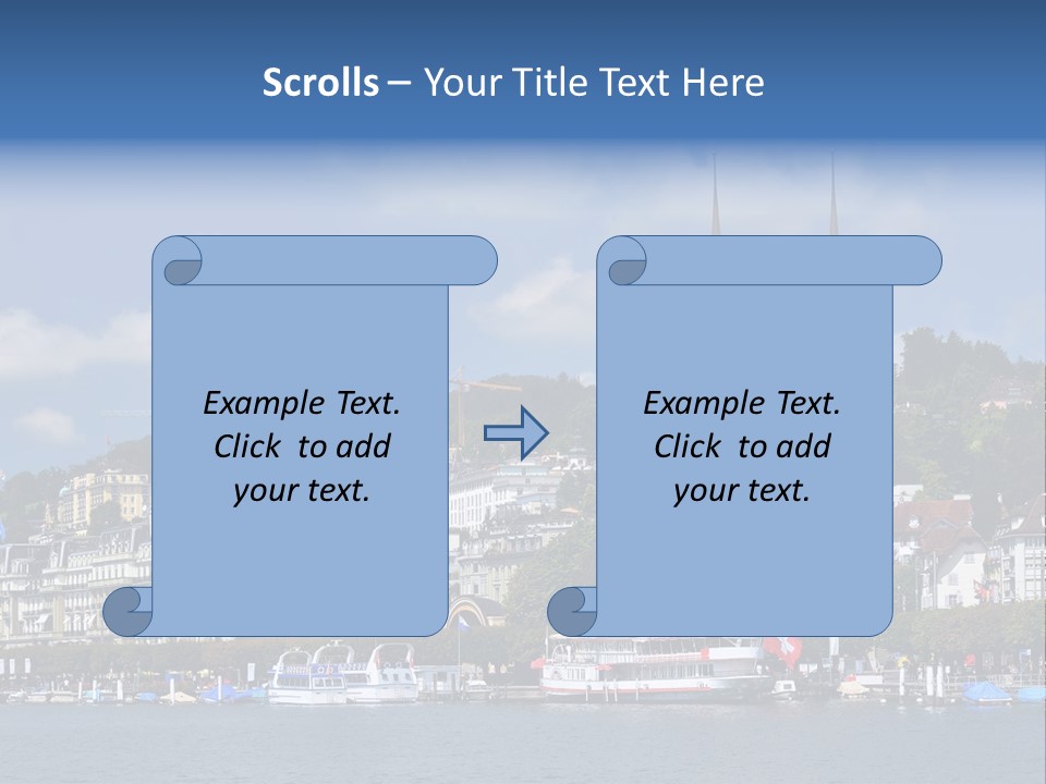 Religion God Tourist PowerPoint Template