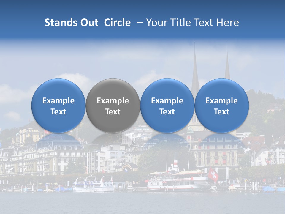 Religion God Tourist PowerPoint Template