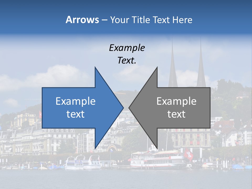 Religion God Tourist PowerPoint Template