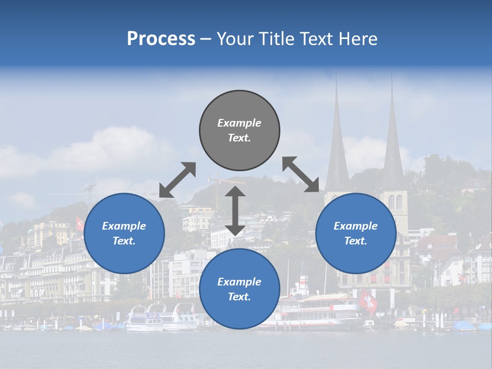 Religion God Tourist PowerPoint Template