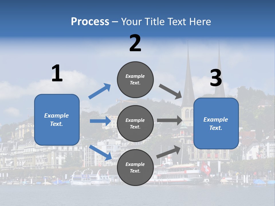 Religion God Tourist PowerPoint Template