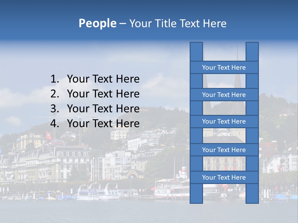 Religion God Tourist PowerPoint Template