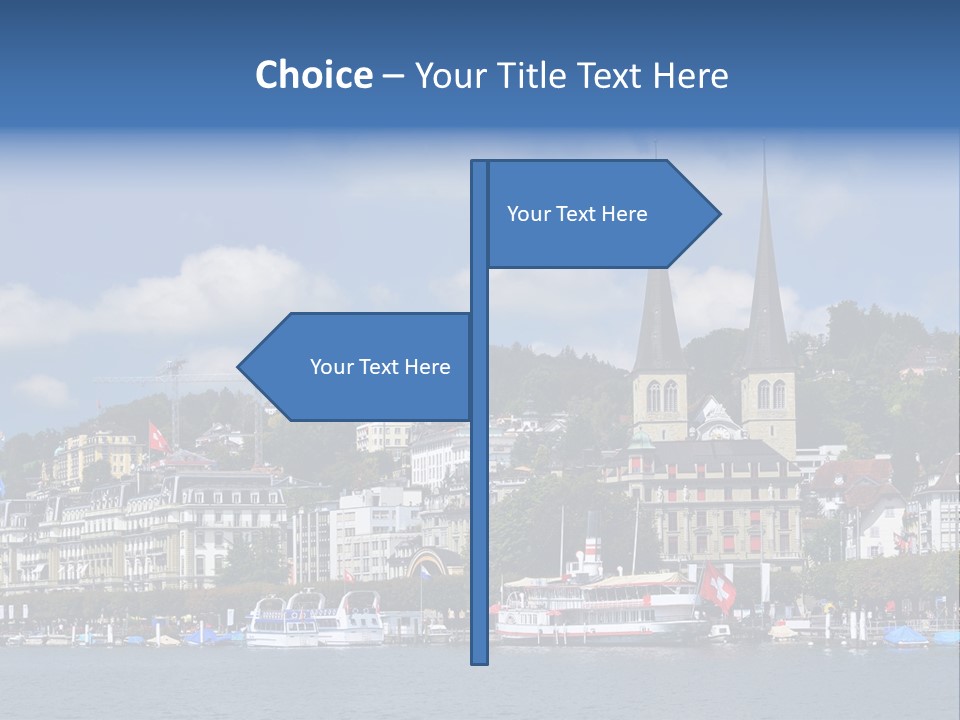 Religion God Tourist PowerPoint Template