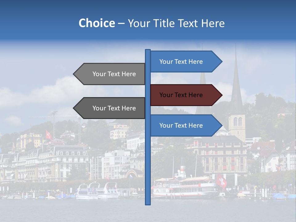 Religion God Tourist PowerPoint Template