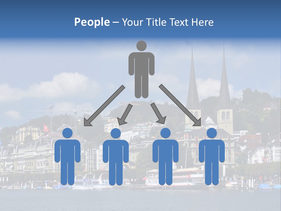 Religion God Tourist PowerPoint Template