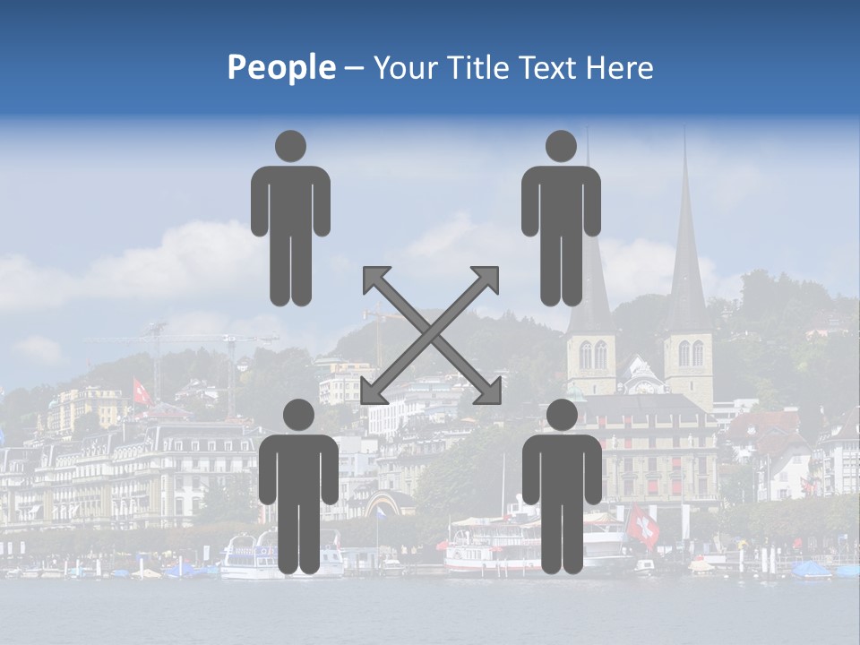 Religion God Tourist PowerPoint Template