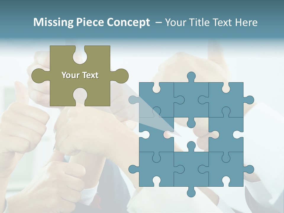 Idea Unite Power PowerPoint Template