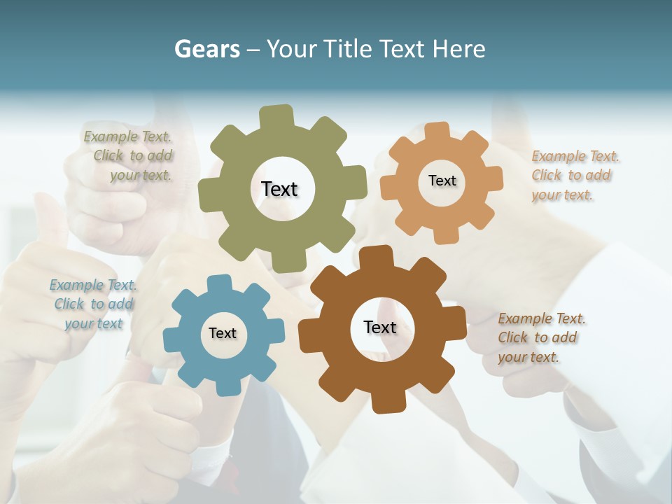 Idea Unite Power PowerPoint Template