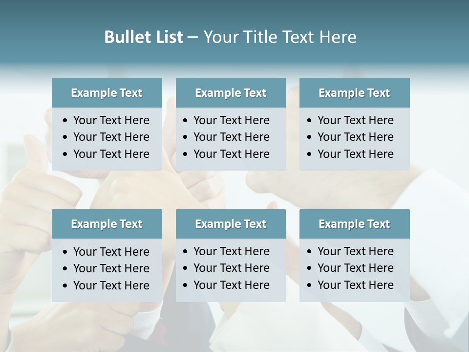Idea Unite Power PowerPoint Template