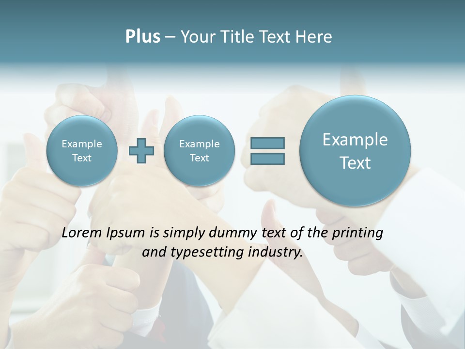Idea Unite Power PowerPoint Template