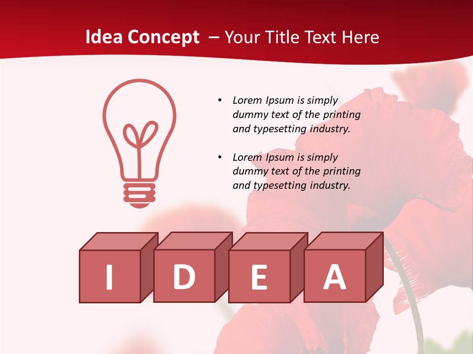 Border Isolated Nature PowerPoint Template