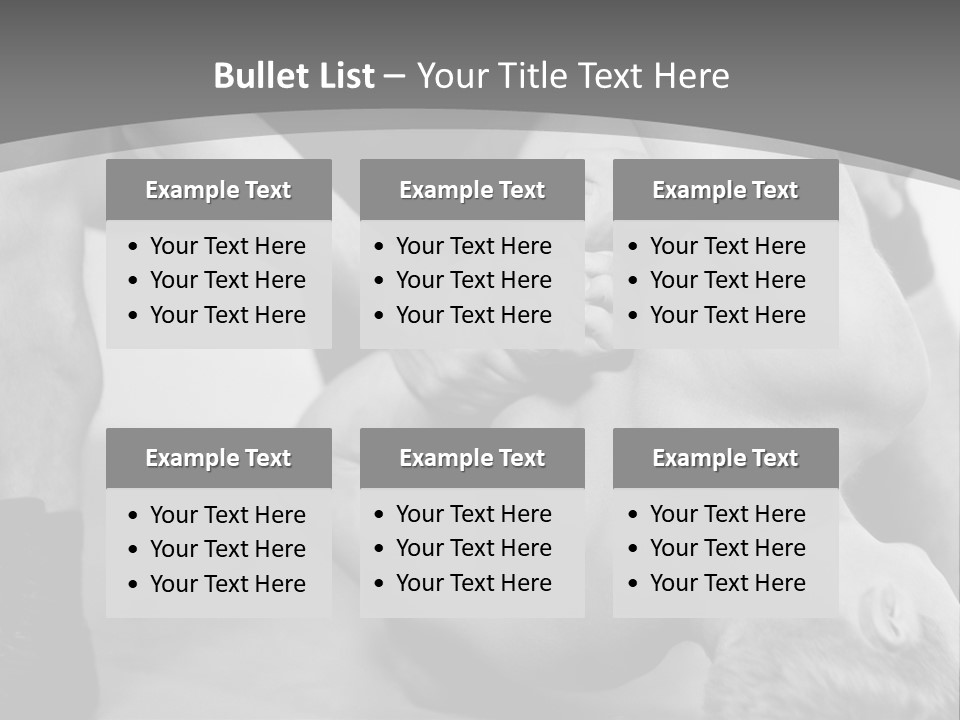 Temper Kneel Pinned PowerPoint Template