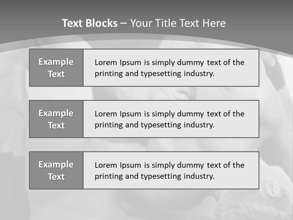Temper Kneel Pinned PowerPoint Template