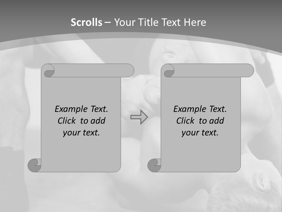 Temper Kneel Pinned PowerPoint Template