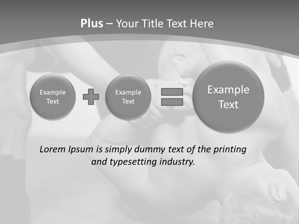 Temper Kneel Pinned PowerPoint Template