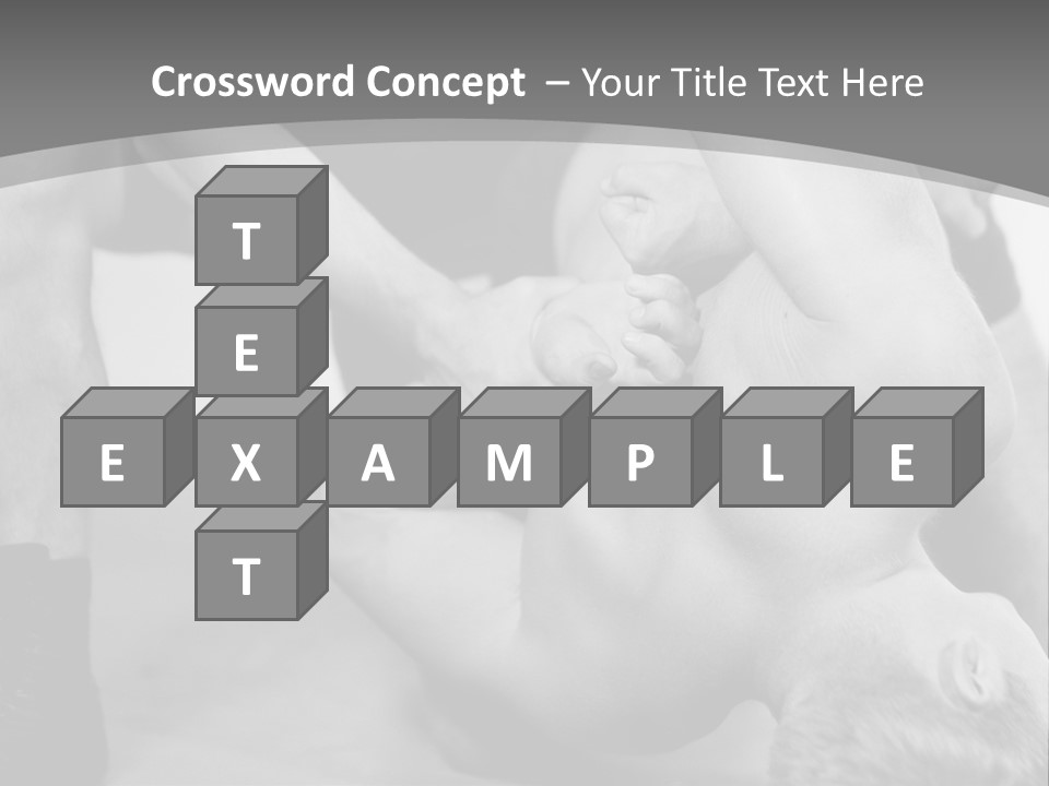 Temper Kneel Pinned PowerPoint Template