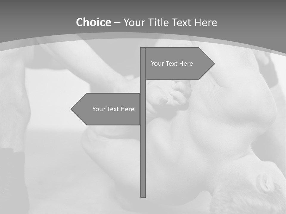 Temper Kneel Pinned PowerPoint Template