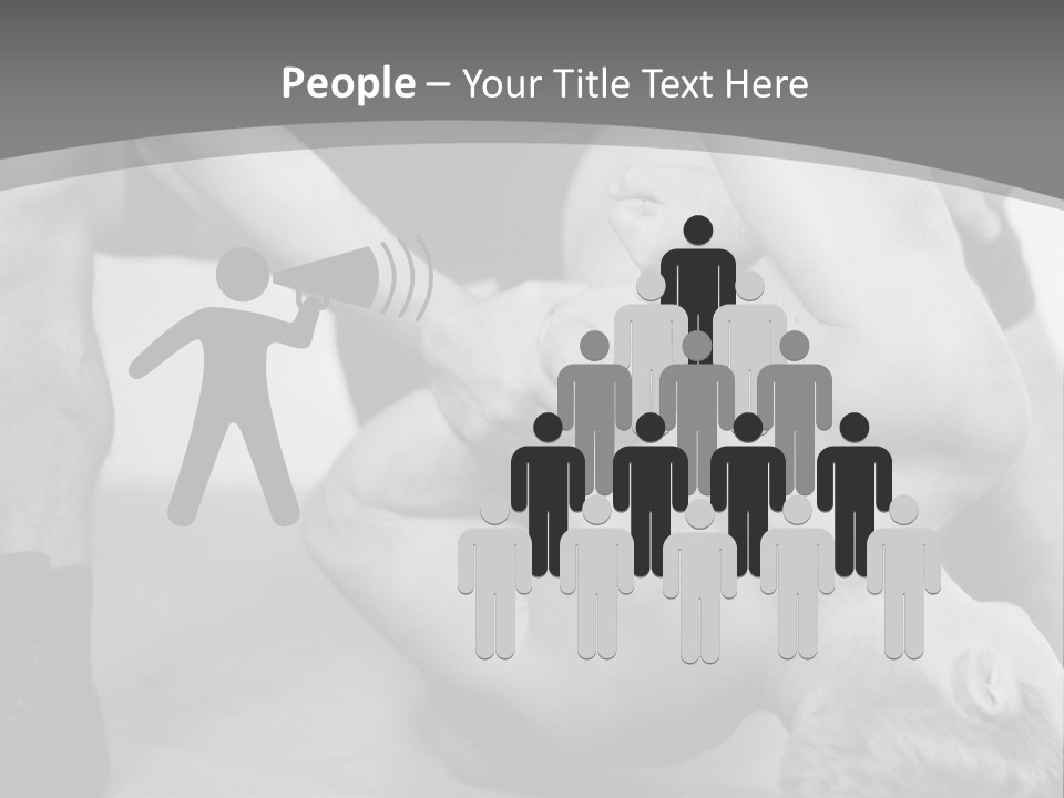 Temper Kneel Pinned PowerPoint Template