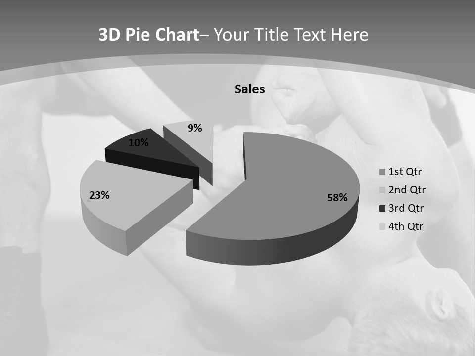 Temper Kneel Pinned PowerPoint Template