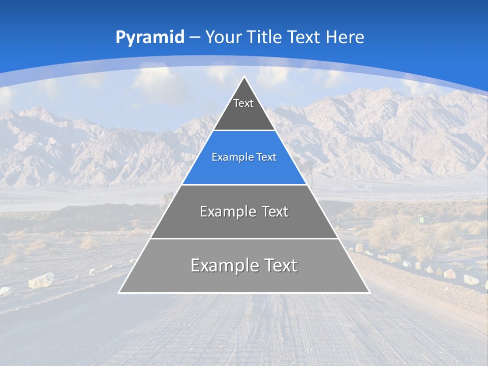 Savanna Blue Dune PowerPoint Template