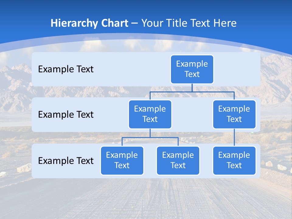 Savanna Blue Dune PowerPoint Template