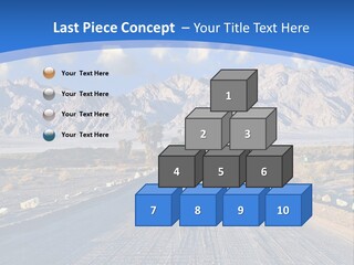 Savanna Blue Dune PowerPoint Template