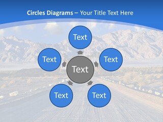 Savanna Blue Dune PowerPoint Template