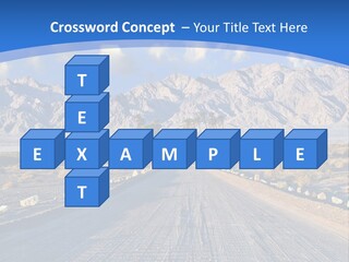 Savanna Blue Dune PowerPoint Template