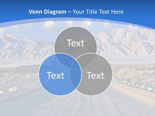 Savanna Blue Dune PowerPoint Template