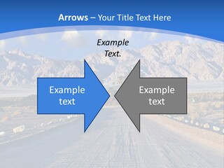 Savanna Blue Dune PowerPoint Template