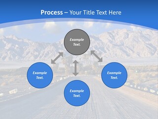 Savanna Blue Dune PowerPoint Template