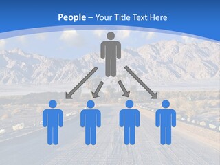 Savanna Blue Dune PowerPoint Template