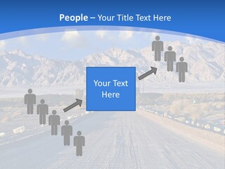 Savanna Blue Dune PowerPoint Template