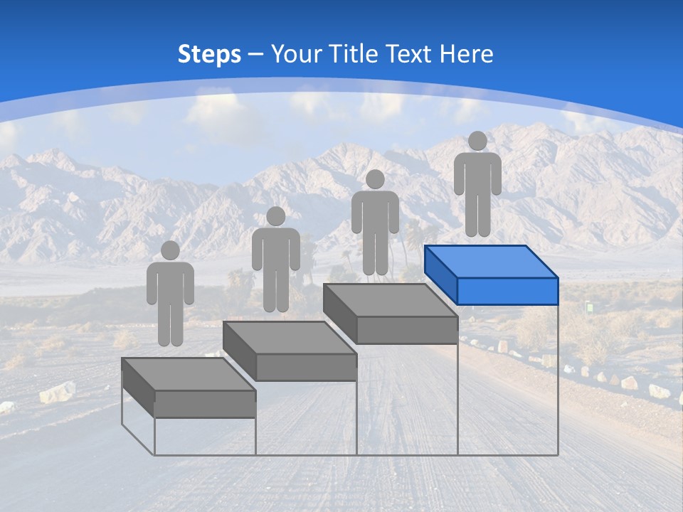 Savanna Blue Dune PowerPoint Template