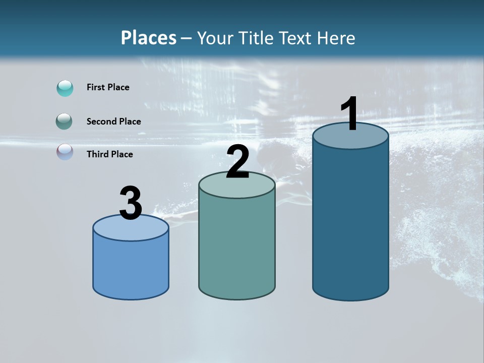 Horizontal Winner Muscular PowerPoint Template