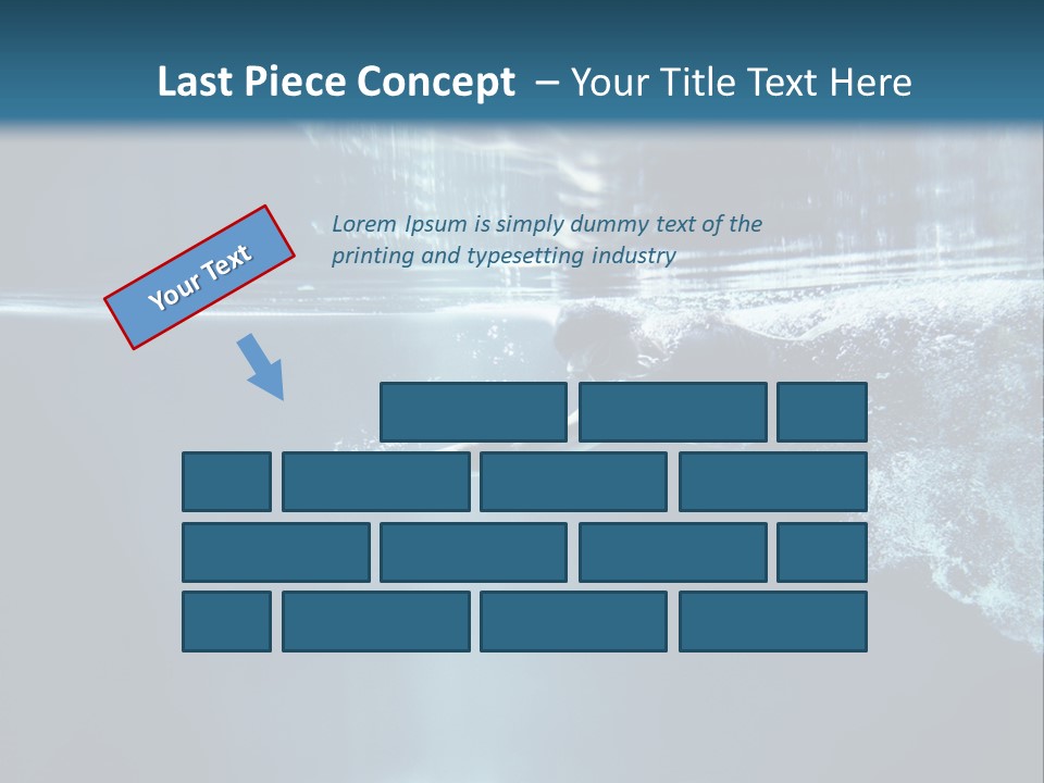 Horizontal Winner Muscular PowerPoint Template