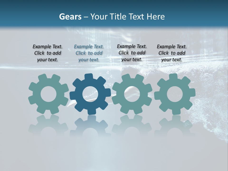 Horizontal Winner Muscular PowerPoint Template