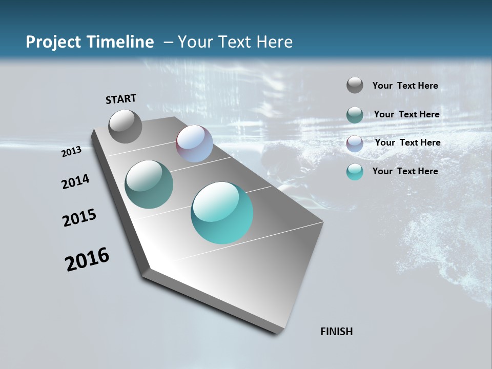 Horizontal Winner Muscular PowerPoint Template