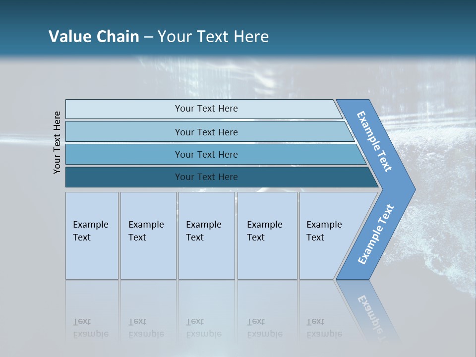 Horizontal Winner Muscular PowerPoint Template