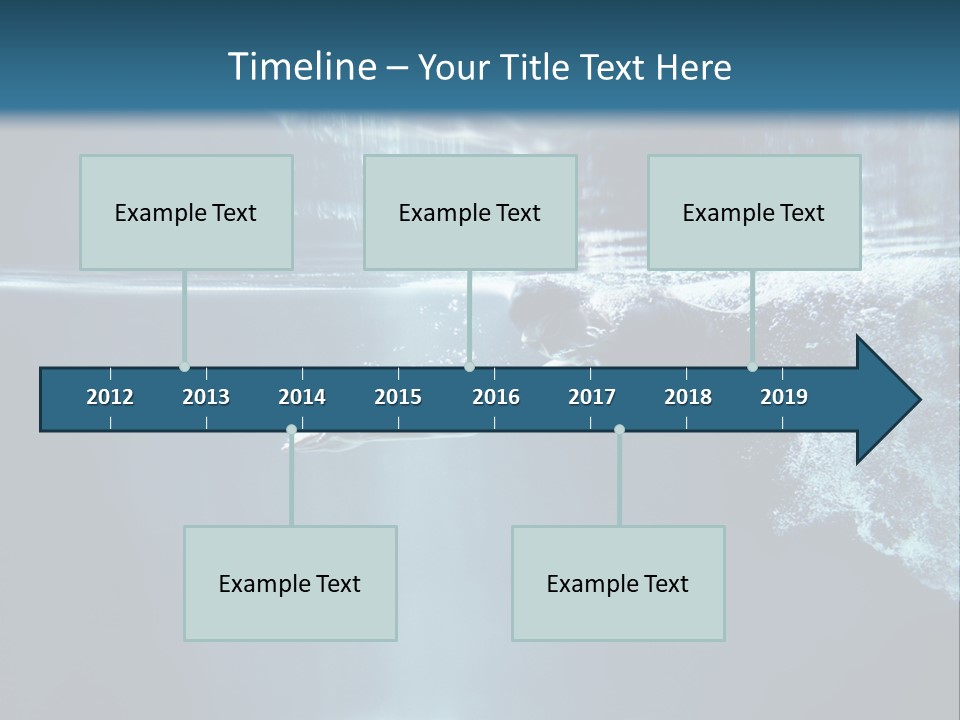 Horizontal Winner Muscular PowerPoint Template