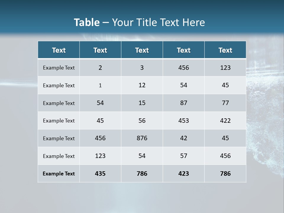 Horizontal Winner Muscular PowerPoint Template