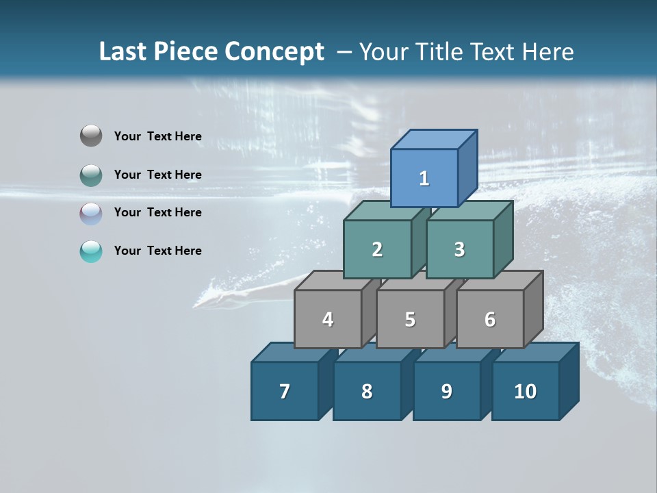 Horizontal Winner Muscular PowerPoint Template