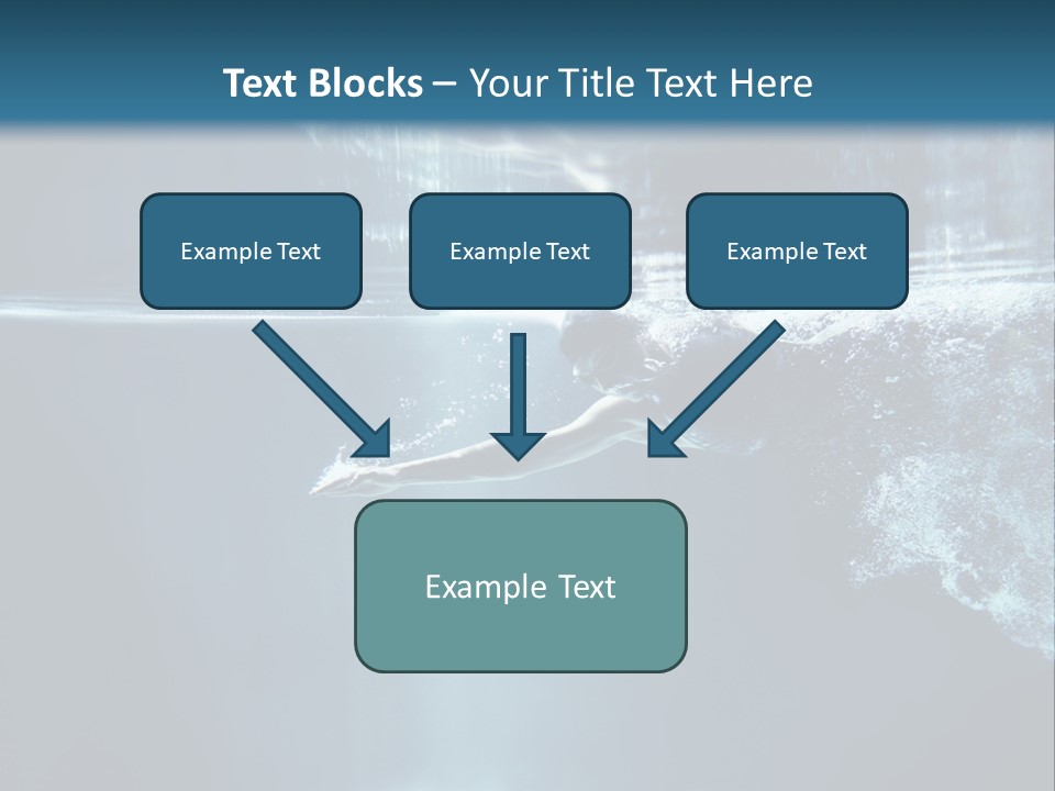 Horizontal Winner Muscular PowerPoint Template