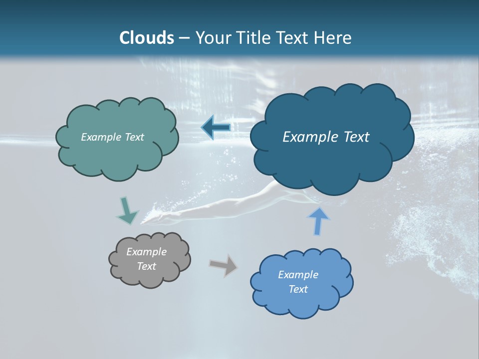 Horizontal Winner Muscular PowerPoint Template