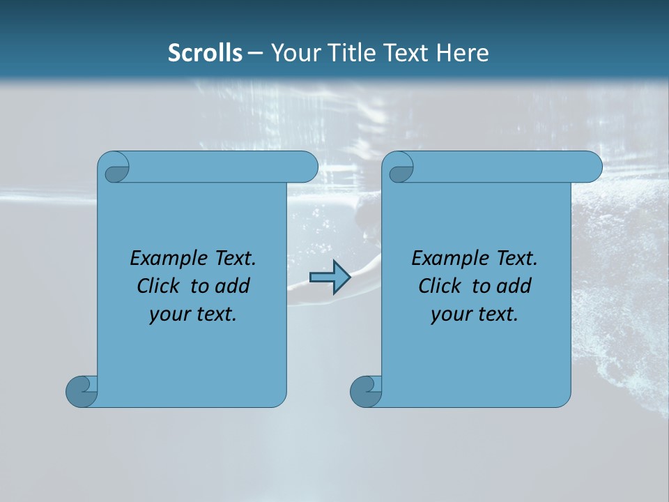 Horizontal Winner Muscular PowerPoint Template