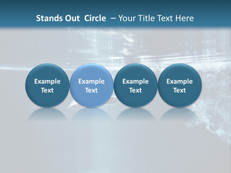Horizontal Winner Muscular PowerPoint Template