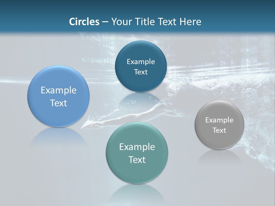 Horizontal Winner Muscular PowerPoint Template