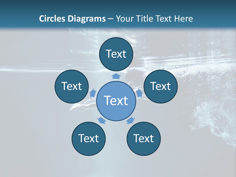 Horizontal Winner Muscular PowerPoint Template