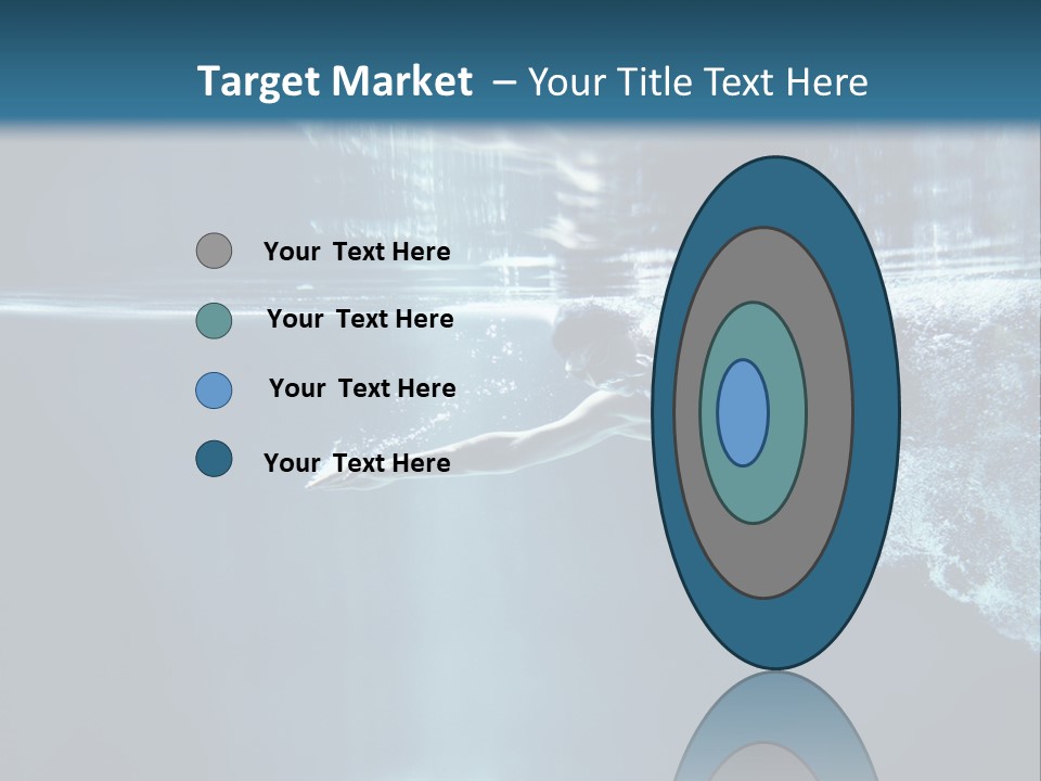 Horizontal Winner Muscular PowerPoint Template