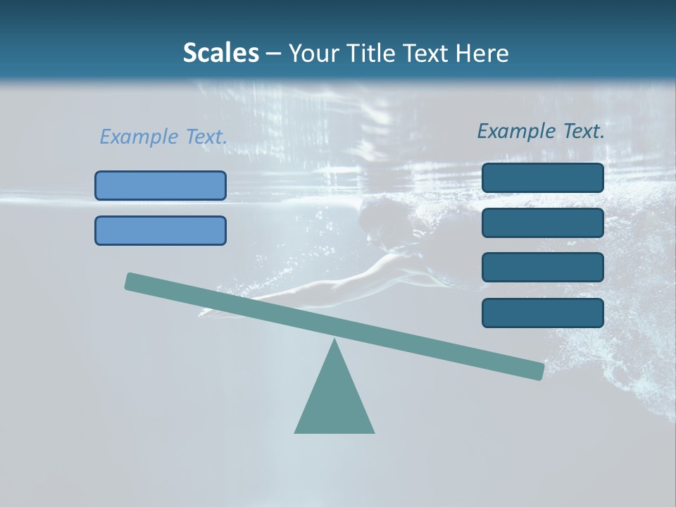 Horizontal Winner Muscular PowerPoint Template